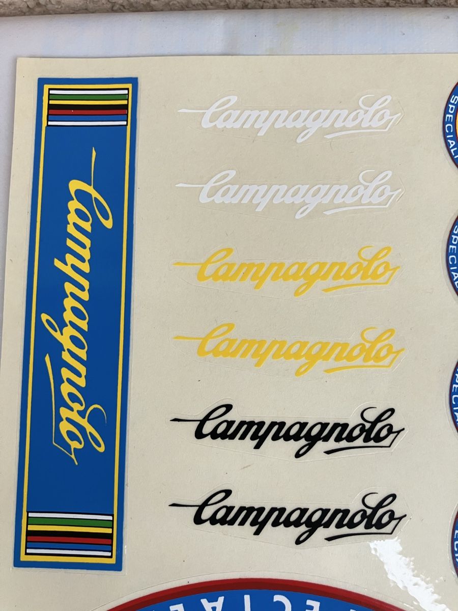 Vélos: Campagnolo Aufkleber – D'occasion à Trimbach par cendira 1