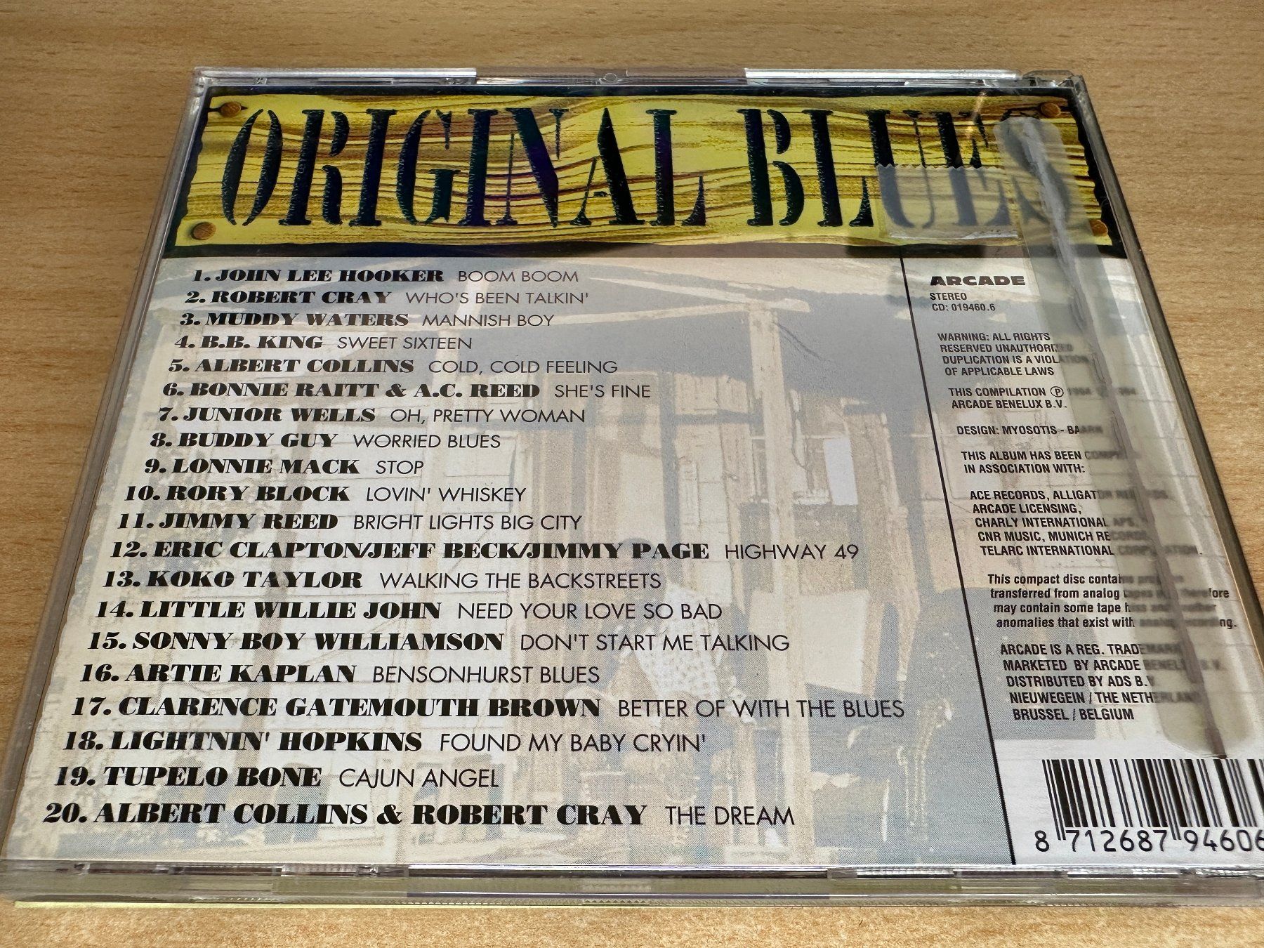 CDs: J0 Various – Original Blues – Gebraucht aus Rikon im Tösstal von Alpenmutz 1