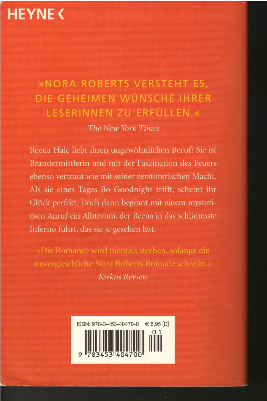 Libri: Nora Roberts  -  Tödliche Flammen – Usato da Lyss venduto da Zon 1