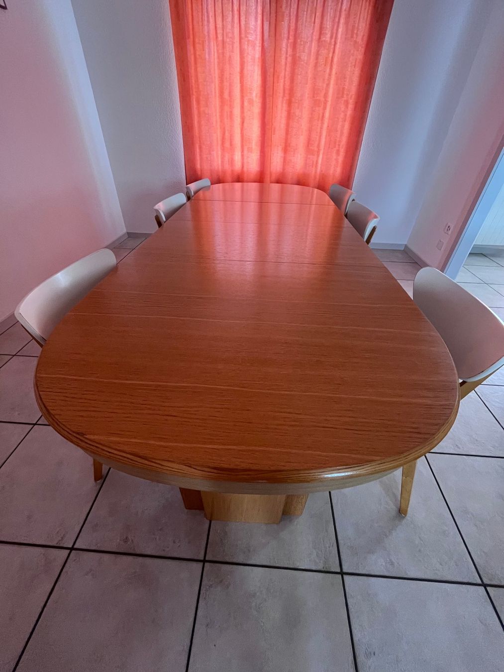 Tische: Table à manger extensible en bois avec chaises – Gebraucht aus Biel/Bienne von pat_l9yz 1