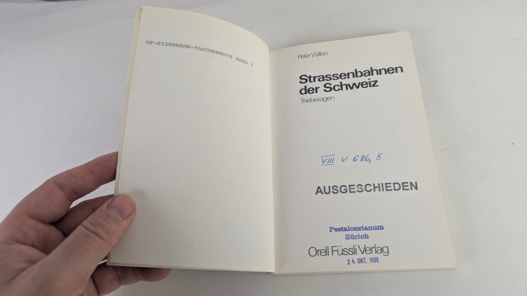Bücher: Strassenbahnen der Schweiz, 1978 Peter Willen – Gebraucht aus Zürich von axolottchen 4