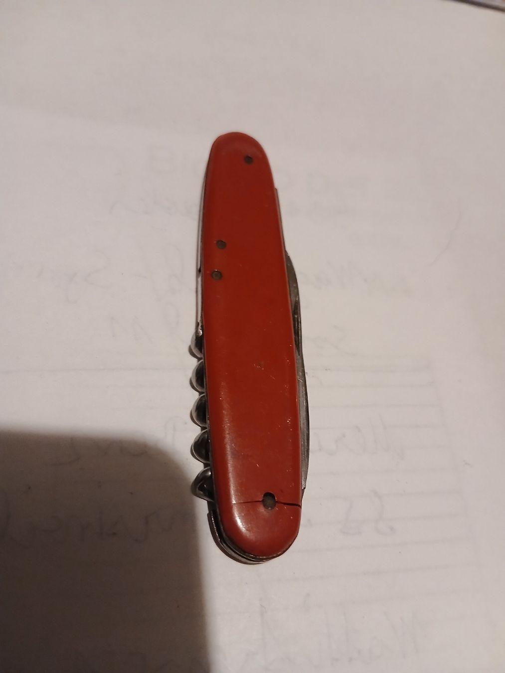 Solingen Taschenmesser: Taschenmesser Rot BUCHER GUYER solingen  – Gebraucht aus Rebstein von Zauberwelt14 1