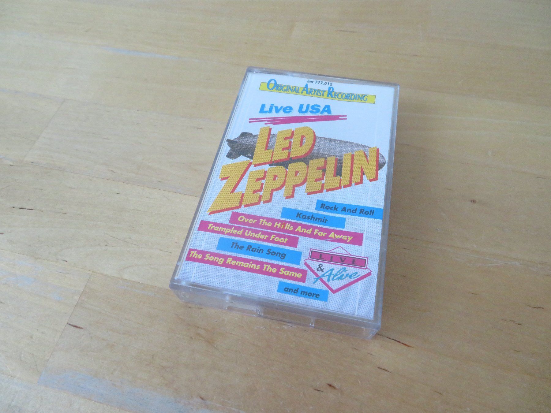 Kompaktkassetten: LED ZEPPELIN "Live USA" – Gebraucht aus zürich von Goldimmund 3