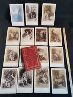 Antike Karten, Shabby Chic Karten, Antike Modekarten