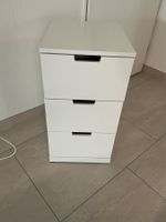 Nachttisch weiss mit 3 Schubladen - Top Zustand! Ikea