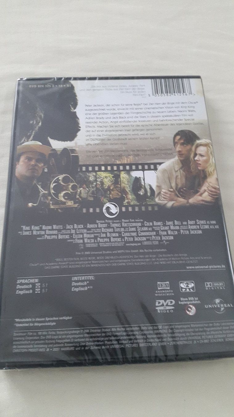 Tutti i DVDs: KING KONG OVP DVD – Usato da Eschenbach SG venduto da Deki77 1