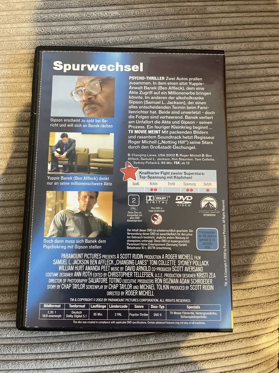 Alle DVDs: Spurwechsel – Gebraucht aus Sargans von Didis 1
