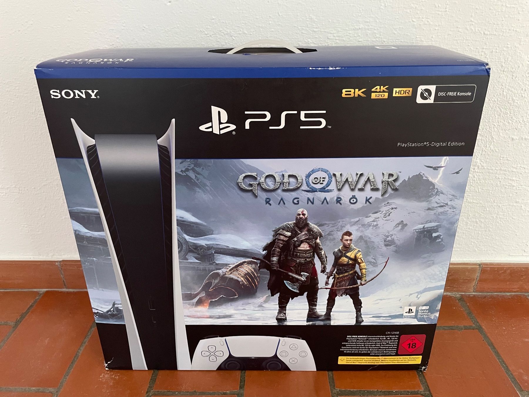 Sony Consoles: PS5 Console Digital Edition | GoW Edition | Originalverpackt – Neuf (Voir description) à Zürich par dasbinich00