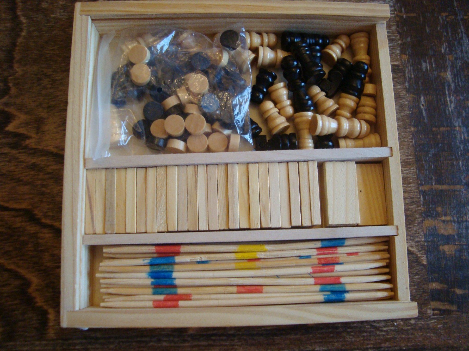 Giochi: Jeux de société en bois – Nuovo (secondo la descrizione) da Fribourg venduto da ruswil007 1