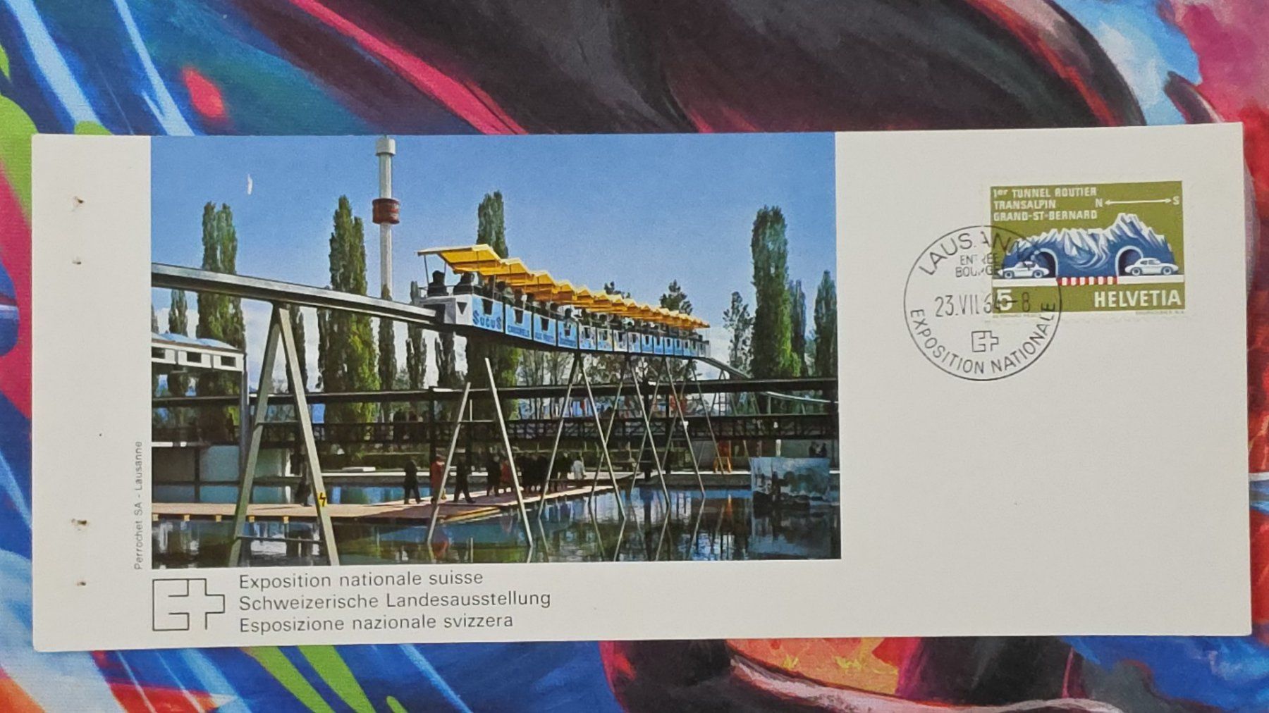Alle Briefmarken: CL26 Emsemble + Timbre Suisse 1964 – Gebraucht aus Cousset von Patrick_Collections 1