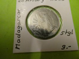 Madagaskar 1999, 20 Ariary   stgl.