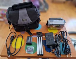 Sony Camcorder DCR-SR87 80GB mit Zubehör gebraucht