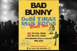 Bad Bunny-  Milano 2026 Golden Circle - 1 Ticket 
