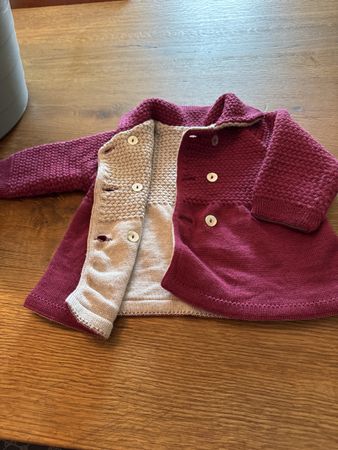 Frilo Strickjacke Gr. 68, Wolle, Made in Switzerland🇨🇭