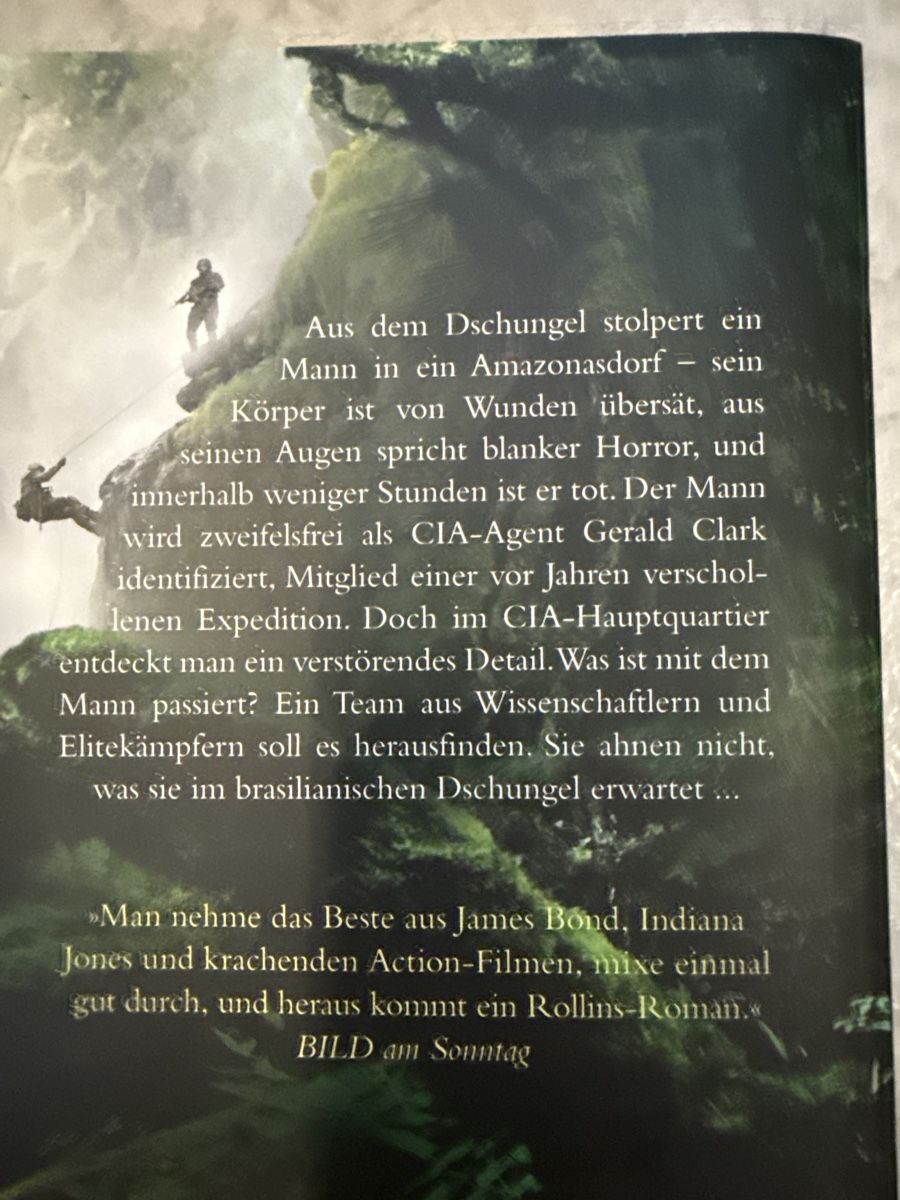 Bücher: James Rollins - Operation Amazonas – Gebraucht aus Horgen von sim_ksn9 1