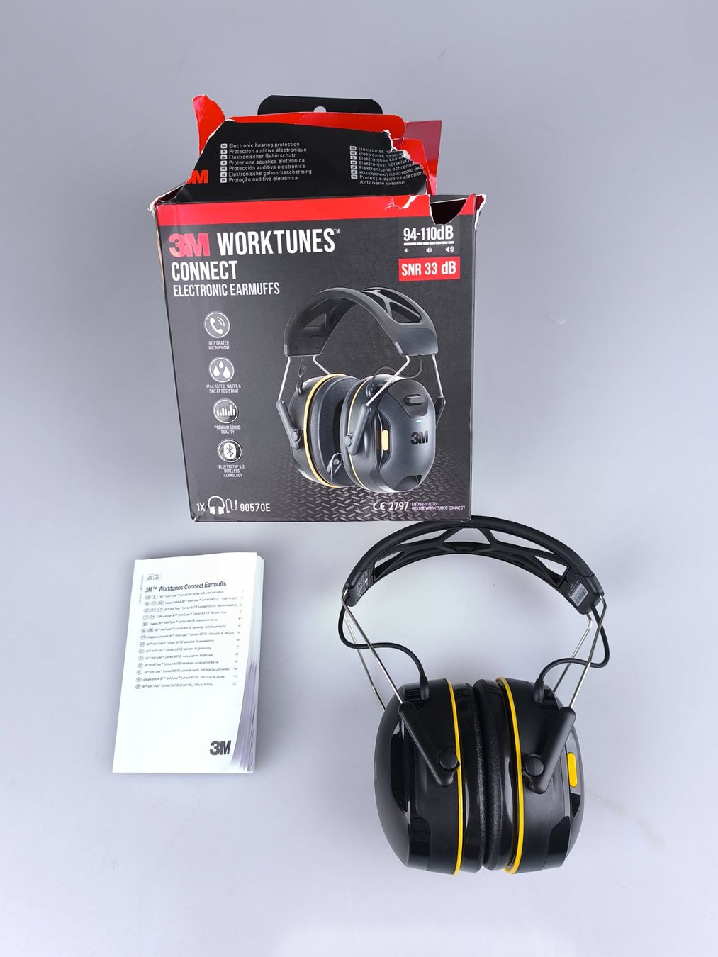 3M Cuffie: 3M WorkTunes Connect Bluetooth Gehörschutz - 90570E – Nuovo (secondo la descrizione) da Rüti ZH venduto da Restwert_Rueti_ZH