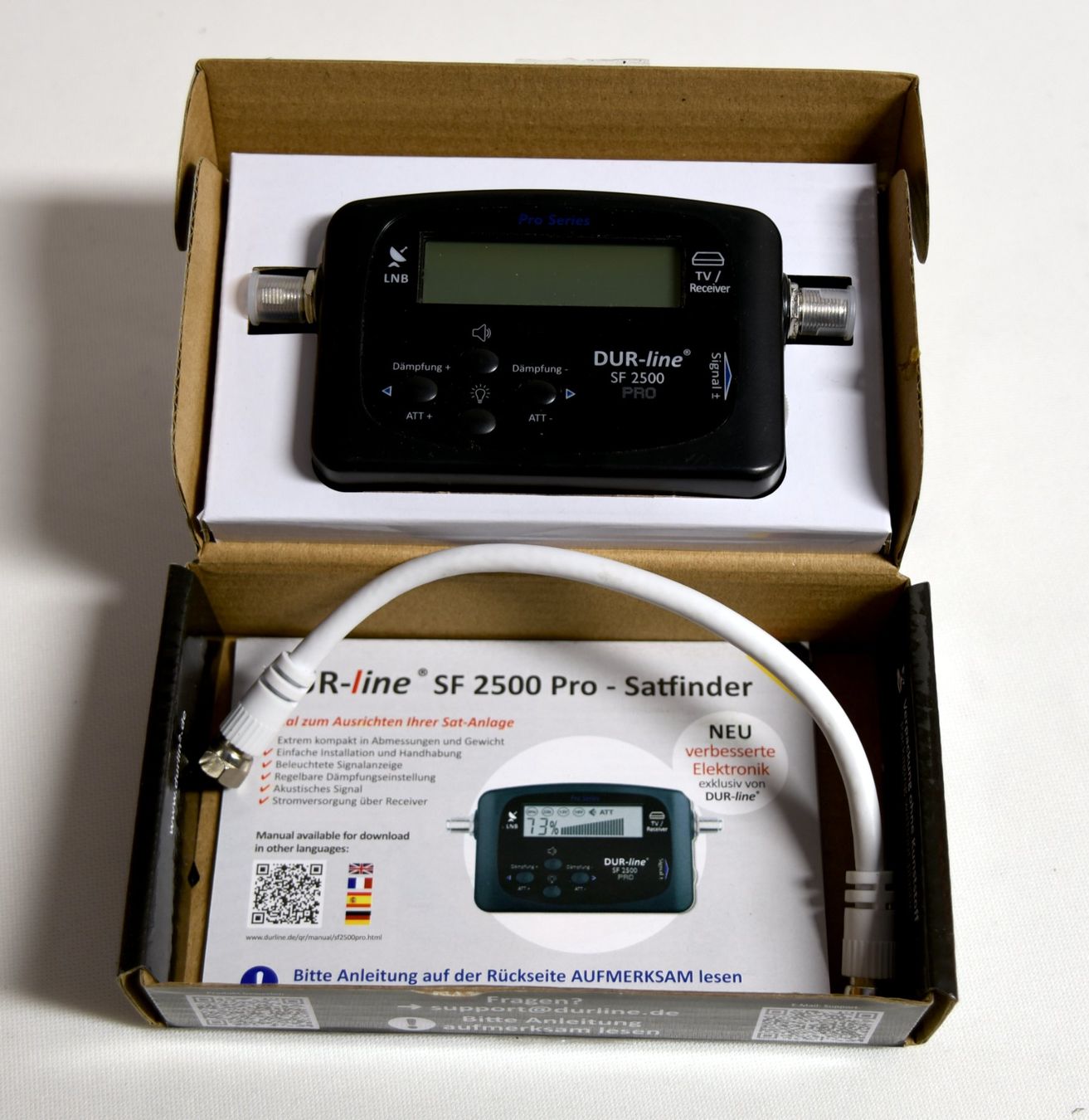 Tutti gli attrezzi: Durline SF 2500 Pro Satfinder – Usato da Kaiseraugst venduto da beatboxx