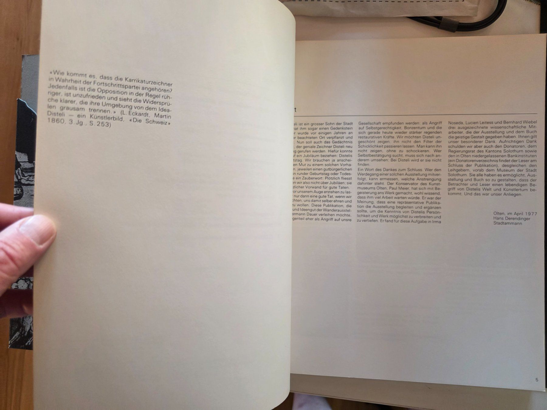 Bücher: Martin Disteli Kunstmuseum Olten 1977 – Gebraucht aus Walterswil BE von Lonitti 3