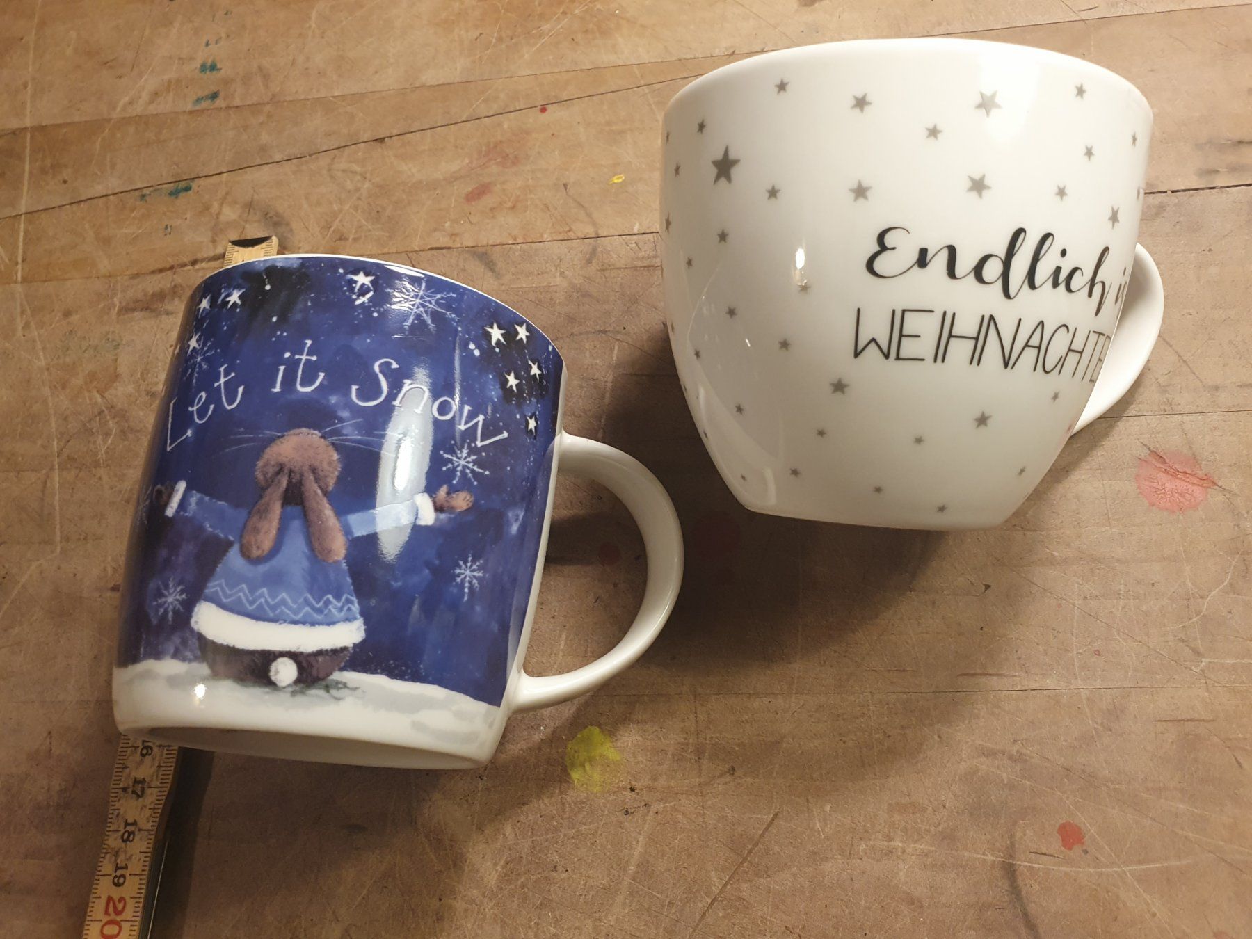 Tassen: 2 Stk Weihnachtstassen – Gebraucht aus Zürich von loosebone 2