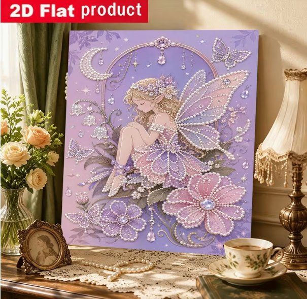 Kit bricolage: Diamond Painting Perlen Blumenfee-10-Perlen-726 – Nuovo e nell'imballaggio originale da Obergösgen venduto da Diydiamant 3
