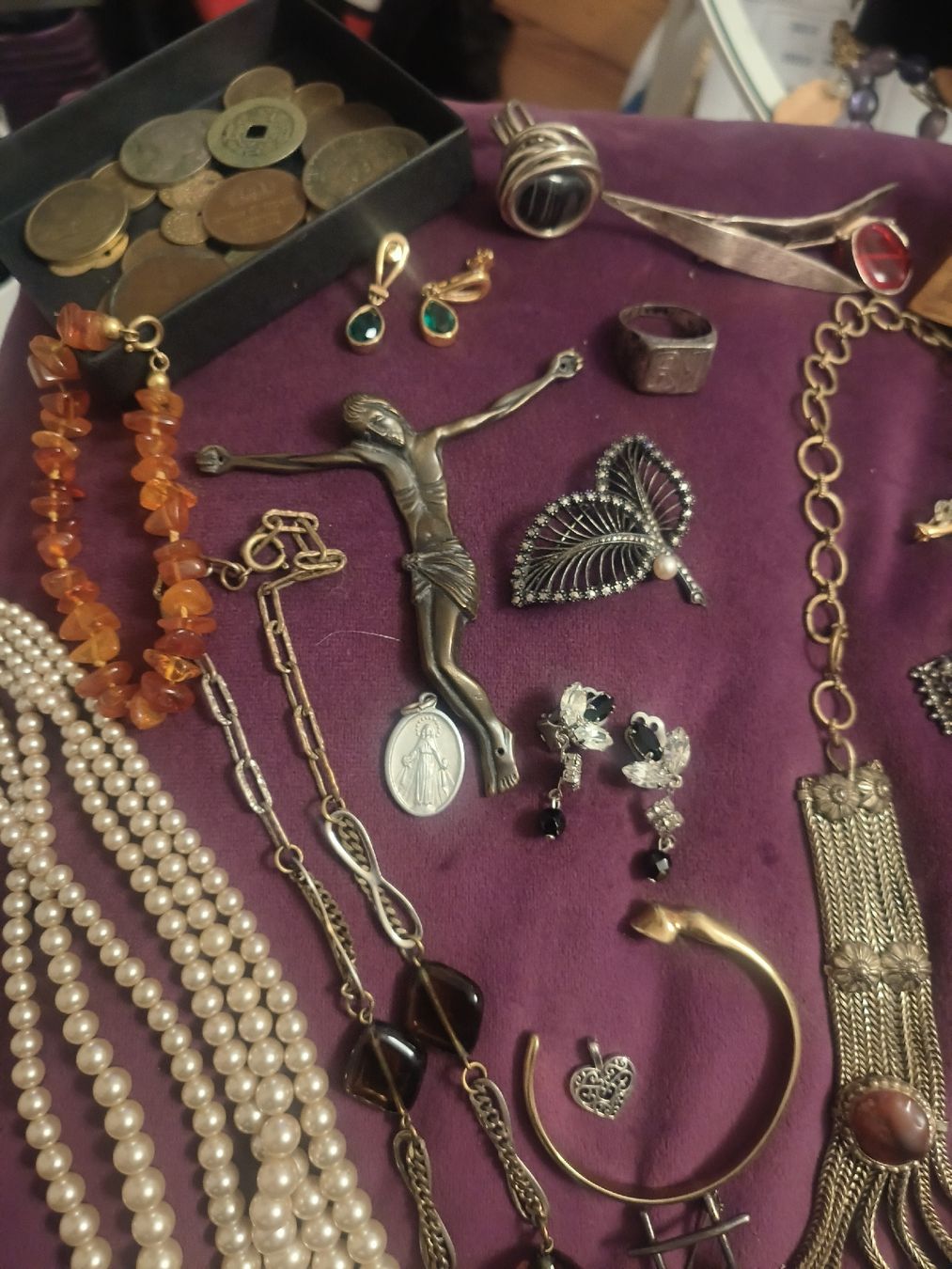 Altri gioielli: lot bijoux divers ancien  – Usato da Pampigny venduto da Nathbn 1