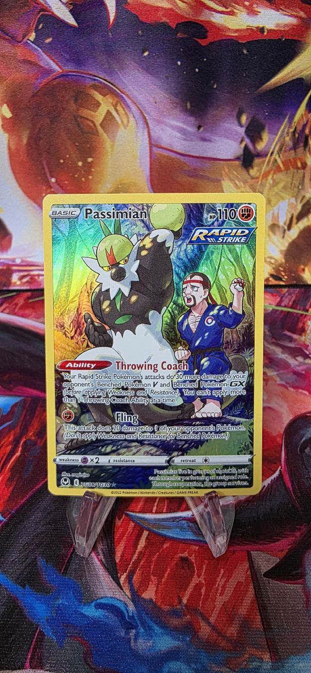 Pokémon Carte collezionabili: Passimian TG08/TG30 Silver Tempest SIT – Nuovo (secondo la descrizione) da Frutigen venduto da Sinnohan_Zorua