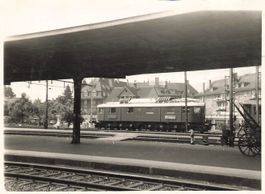 Bern BE Lokomotive  Lötschberg Simplon Bahn foto 11x8