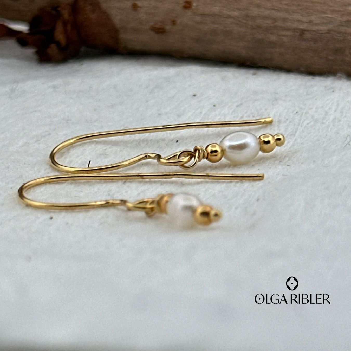 Olga Ribler Ohrringe & -stecker: Sterling Silber 925 Ohrringe mit kleinen Perlen – Neu (gemäss Beschreibung) aus Luzern von Schmuckoutlet 5
