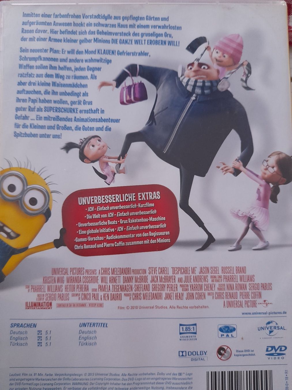 Tutti i DVDs: DVD Ich einfach unverbesserlich – Usato da Eiken venduto da Lashar 1