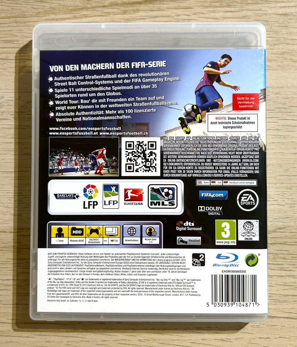 Sony Giochi: FIFA Street PS3 – Usato da St. Gallen venduto da Alpine.Arcade 1