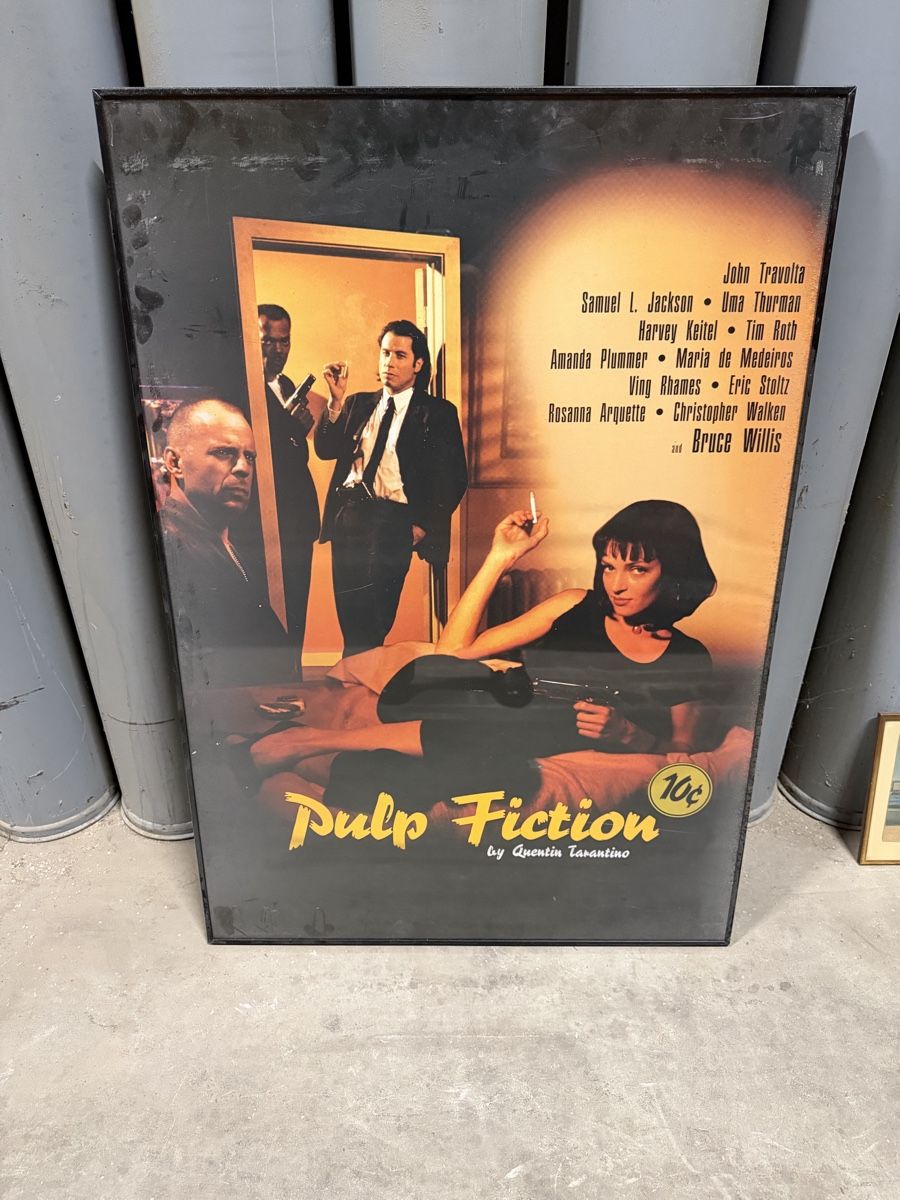 Foto & Immagini: Affiche "Pulp Fiction" de cinéma d époque. – Usato da Bellevue venduto da bordeaux075cl 1
