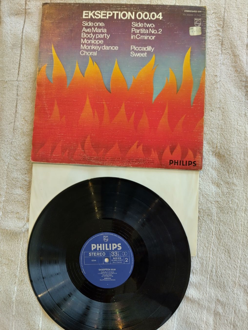 Dischi in vinile: 4 Vinyles Ekseption – Usato da Reconvilier venduto da mpa_7b2k 3