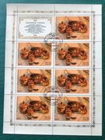 Block Briefmarken aus dem Sowjetunion CCCP  1979 Volkskunst