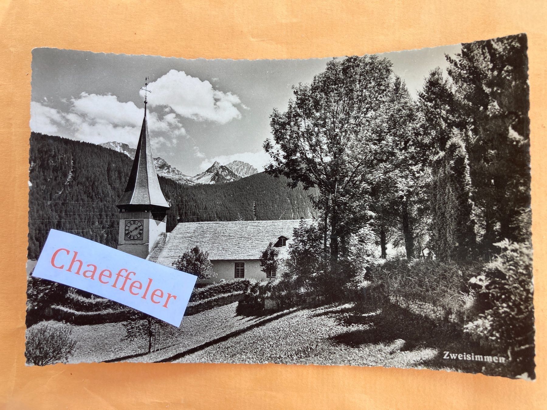 Ansichtskarten: Zweisimmen – Gebraucht aus Zürich von Chaeffeler