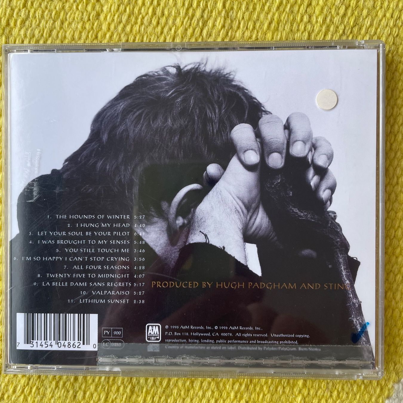 CDs: STING-MERCURY FALLING – Gebraucht aus Rorschacherberg von CD-Roli 1