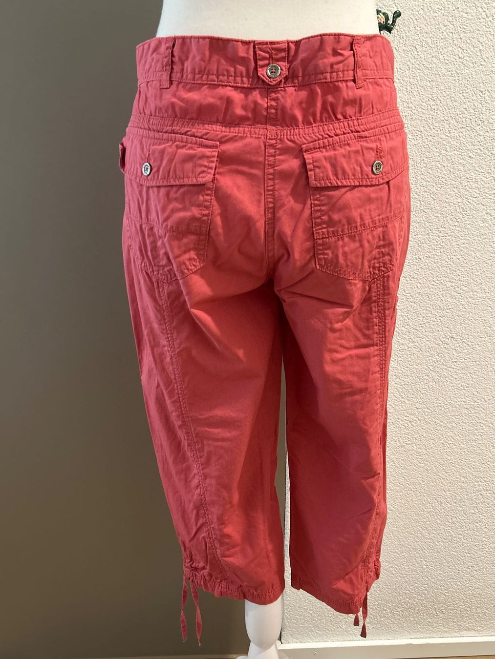 Pantaloni: 3/4 Sommerhose rot  von Chicorée – Usato da Brunnen venduto da Nala2929 4