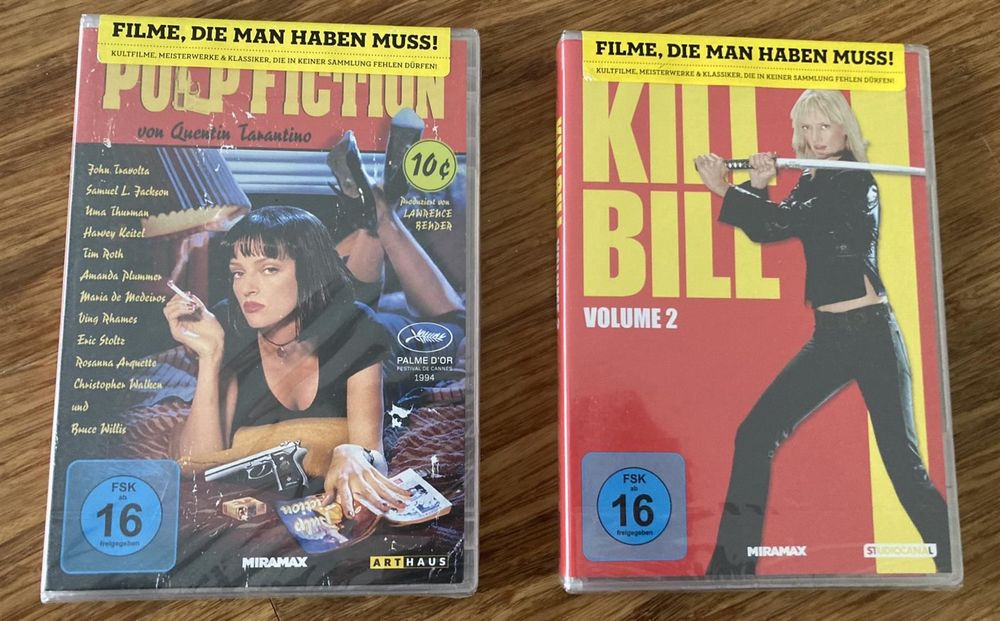 Set Portafogli In Pelle E Portachiavi Pulp Fiction & Kill Bill – The Noble Collection, Regalo Cult Per Fan Di Tarantino