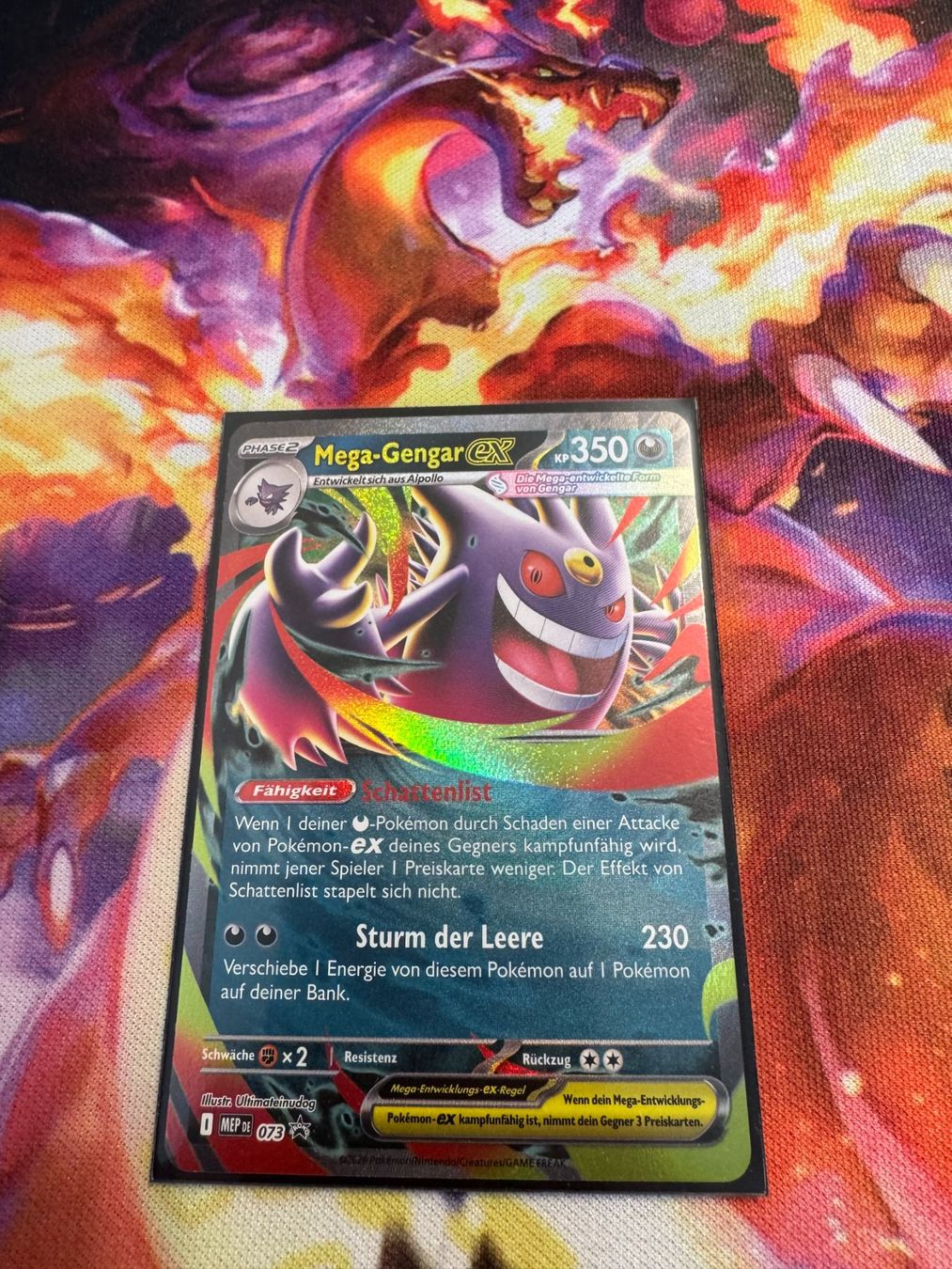 Pokémon Sammelbilder & Trading cards: Mega Gengar ex (MEP 073) - DE - Promo – Neu (gemäss Beschreibung) aus Bülach von CherryBlu