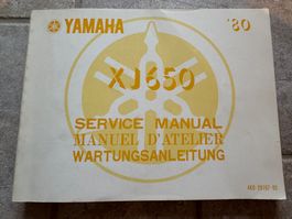 Yamaha XJ 650 / XJ650 1980