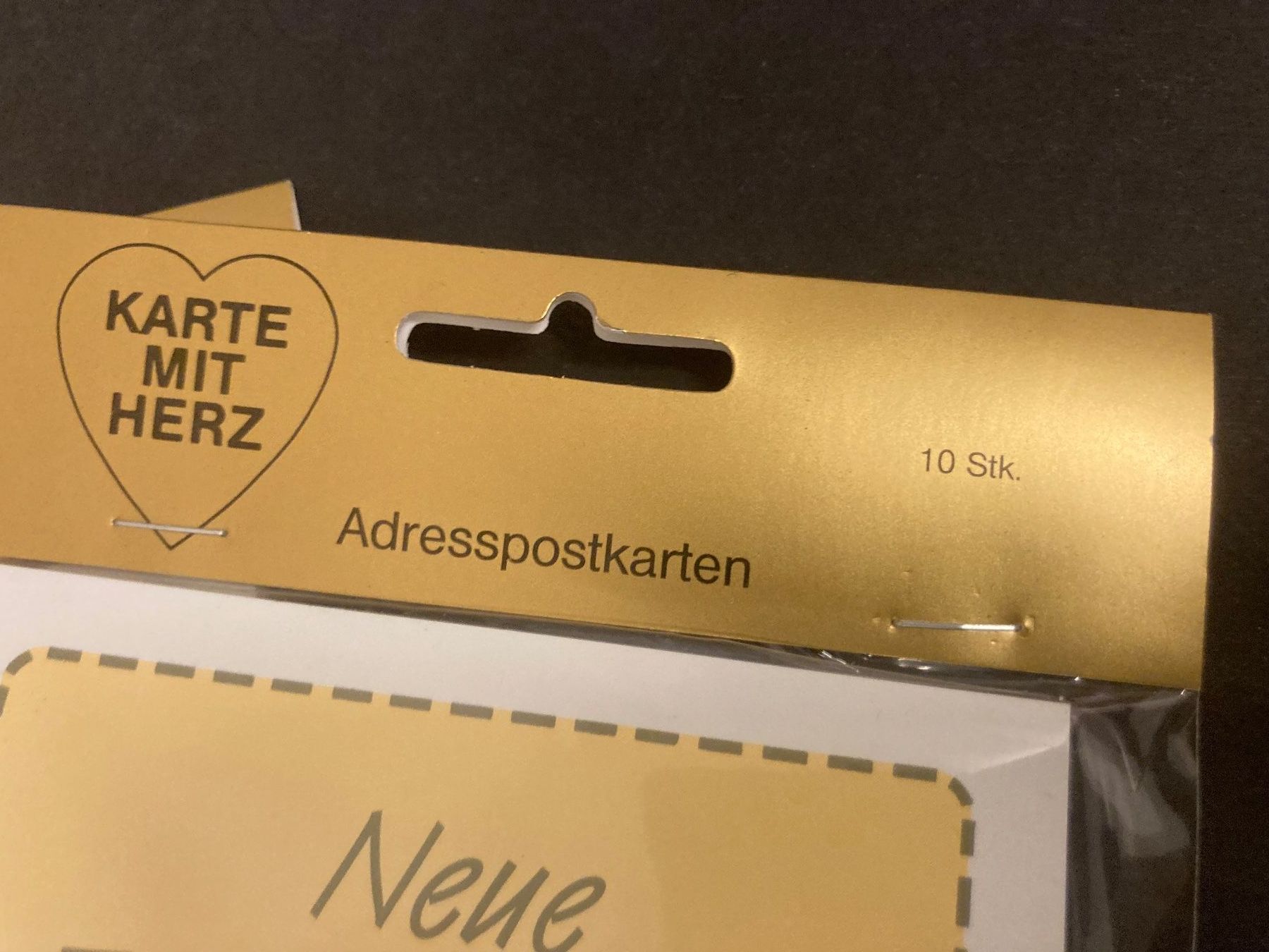 Cartoline: Adressänderungs - Postkarten, 100 Stück – Nuovo e nell'imballaggio originale da Neuenhof venduto da jorogo 1