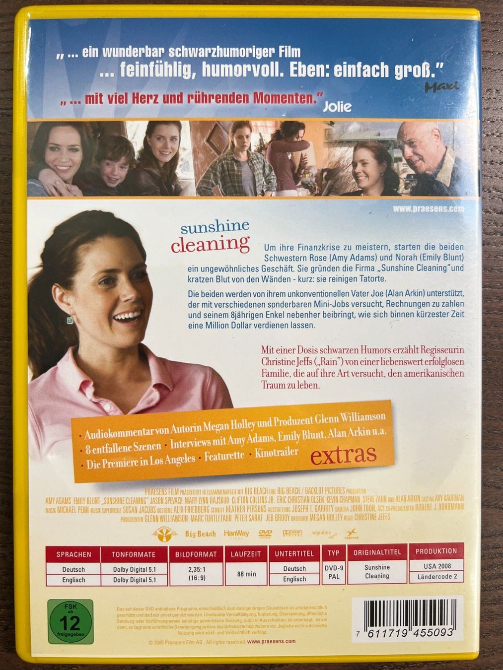 Tutti i DVDs: Sunshine Cleaning – Usato da Zürich venduto da FilmFreunde 1