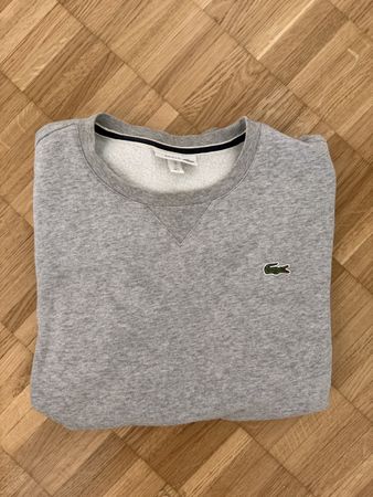 Lacoste Herren Pullover, Grau, Grösse L - Top Zustand!