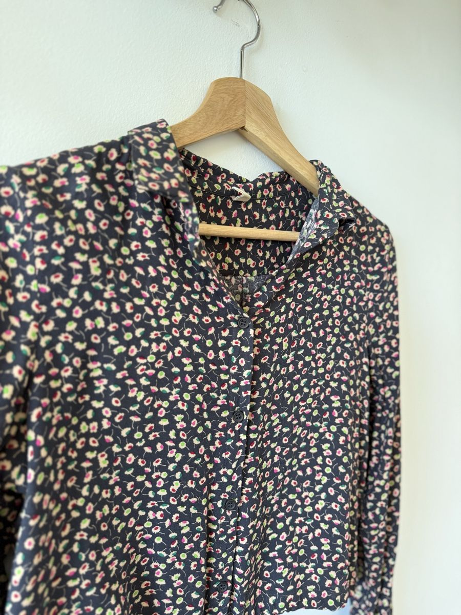 Camicette: Chemise Unic à fleurs taille S État neuf – Usato da Cormondrèche venduto da ali_9zh5 1