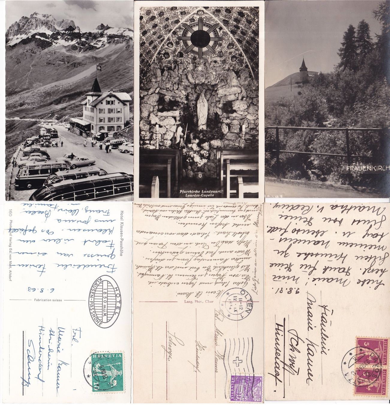 Cartoline postali: 25 Alte CH Ansichtskarten, Postkarten – Usato da Münchwilen AG venduto da Nesar 4