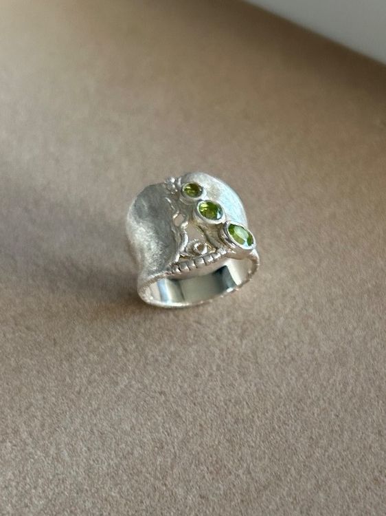 Wunderschne Ring Silber Mit Steinen Bilder
