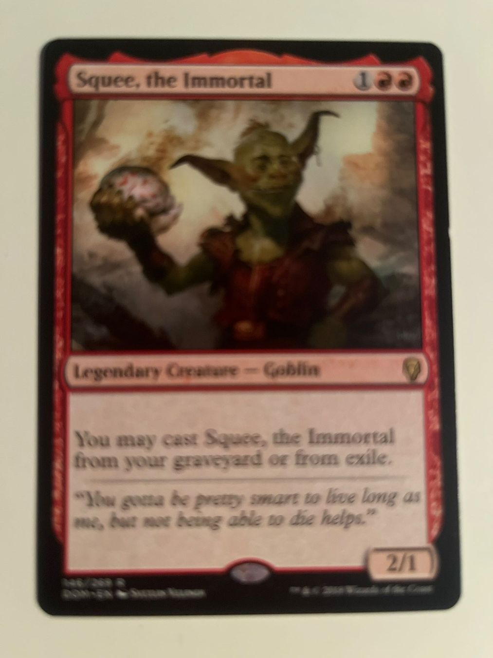 Magic The Gathering Carte collezionabili: 1 x Squee, the Immortal - Magic: The Gathering - MtG – Usato da Kriens venduto da Shadi1980