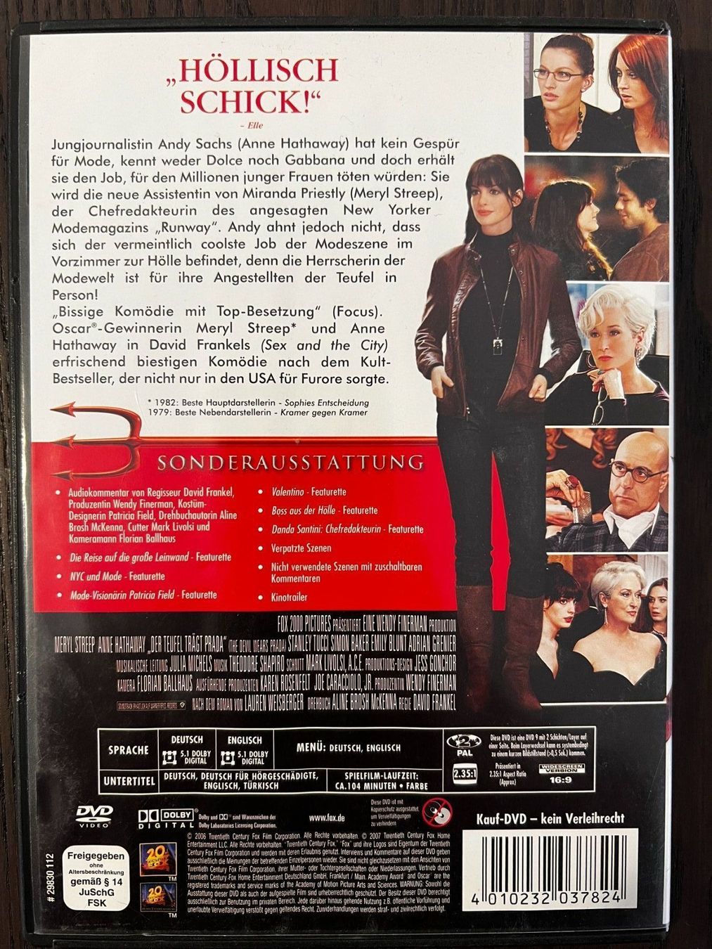 Tutti i DVDs: Der Teufel trägt Prada – Usato da Zürich venduto da FilmFreunde 1