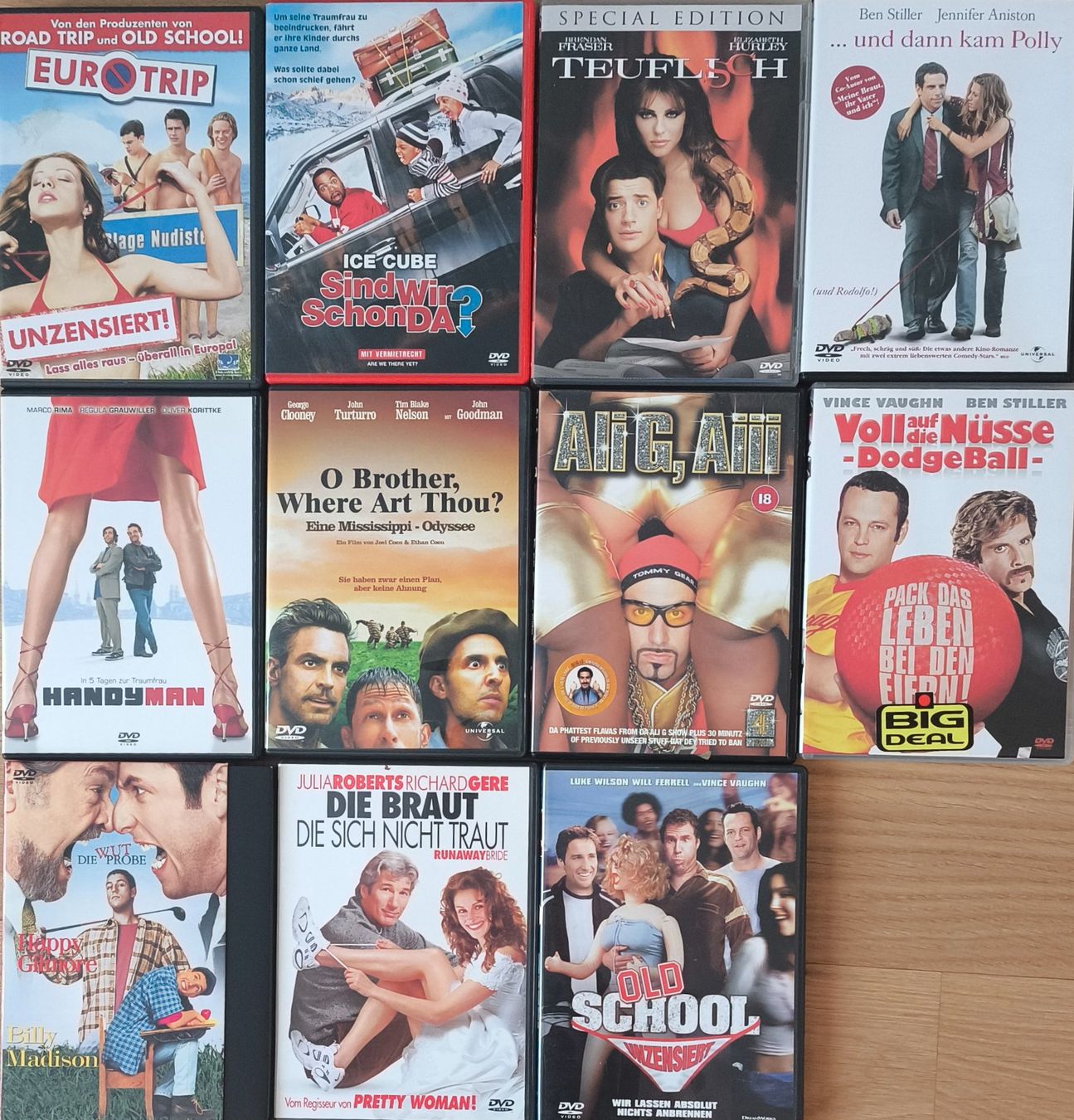 Tutti i DVDs: DVD Sammlung Comedy – Usato da Birmensdorf ZH venduto da B091358