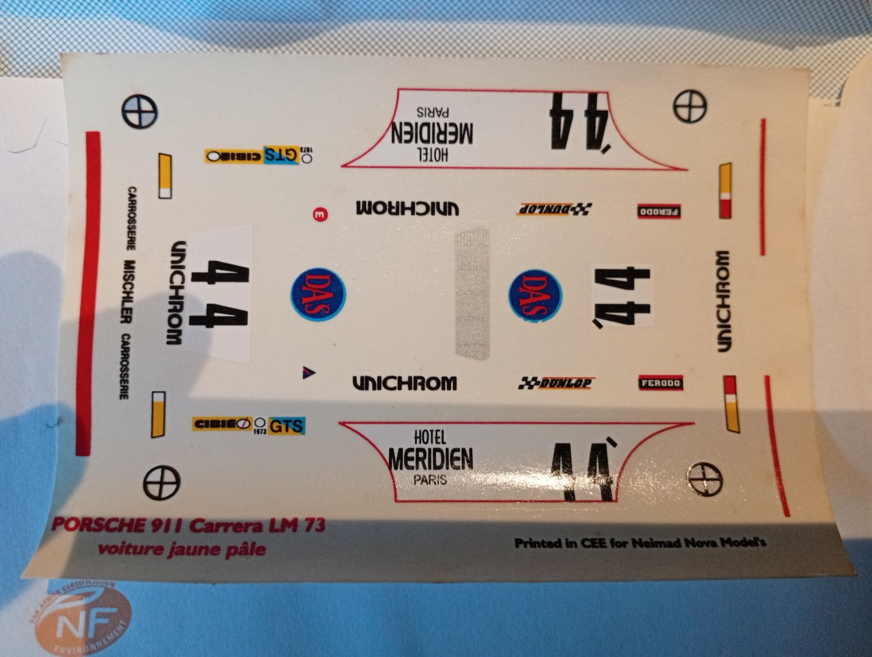 Porsche Modellini d'auto: Décal 1/43 Porsche 2.8 RSR – Usato da Alle venduto da Rissor