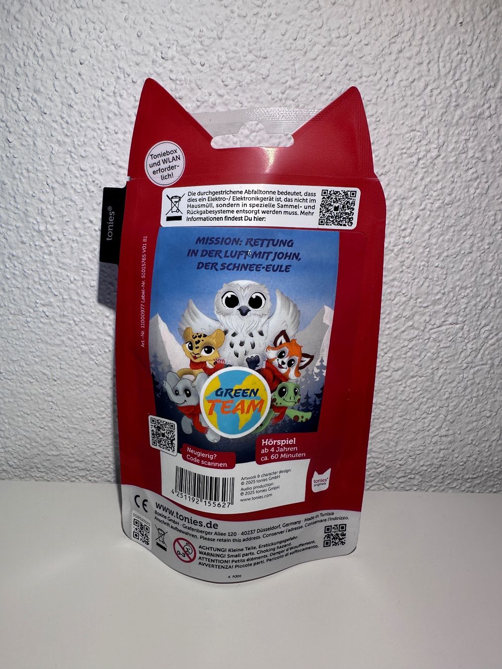 Hörbücher: Tonies Figur | Tonie Schnee Eule John Green Team – Neu und originalverpackt aus Kappel SO von A.A.T 1